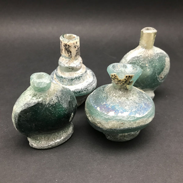 Ancient Roman-Era Glass Tiny Bottle