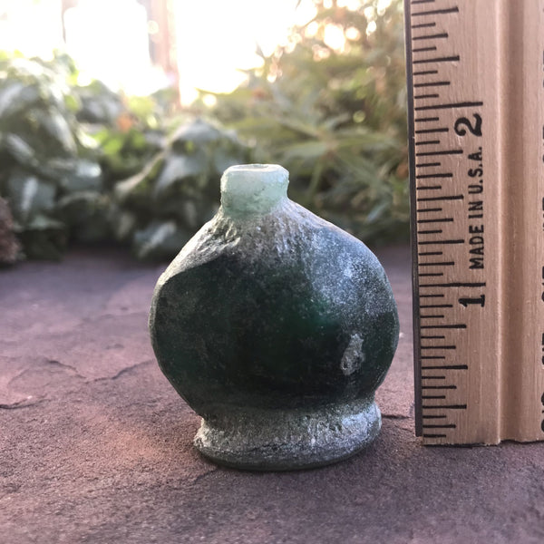 Ancient Roman-Era Glass Tiny Bottle