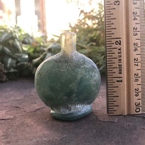 Ancient Roman-Era Glass Tiny Bottle