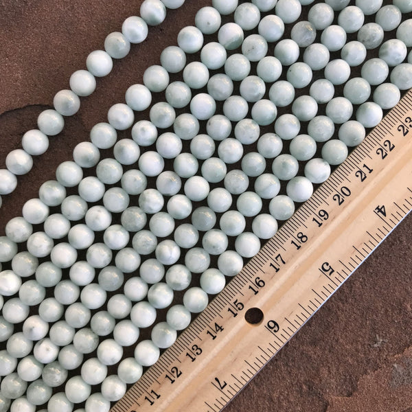 Green Angelite 8mm Beads
