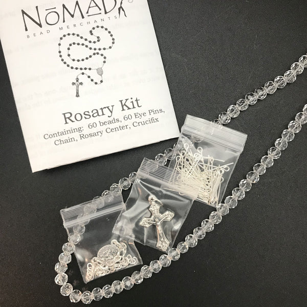 Rosary Kit: Crystal Clear