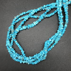 Turquoise, Sleeping Beauty Chip, 5mm